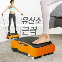 슬림플러스 덜덜이 전신 진동 운동기 다이어트 홈트레이닝 오렌, 진동운동기 오렌지