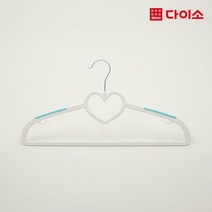 [다이소]논슬립하트옷걸이(5P)-1012198