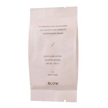 블로우 리필 커버력좋은 톤업 물광 광채 쿠션 팩트 마스크에안묻는 촉촉한, 23호