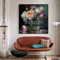 보석 비즈 십자수 수채 물감 장미 꽃 대형 DIY 디즈니 해바라기 구슬 구어도 명화 공예