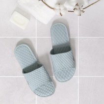 호텔 객실용 미끄럼 방지 욕실화 슬리퍼 실내화 가족, 단일사이즈