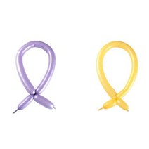 푸들 강아지만들기 아트 막대풍선 100p 마술 매직 긴, 스탠다드화이트