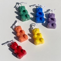 투메이 하리보캔들 오브제 결혼식답례품 돌잔치 어린이집생일선물, 노랑, 프레시플로랄부케