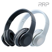 RRP DJH-BT100 무선 블루투스 헤드셋 블랙 헤드폰 접이식 폴딩밴드 한국어 음성지원 SD카드 고음질, DJH-BT100 무선 블루투스 헤드폰 화이트