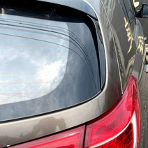 자동차 스포일러 트렁크 윙 튜닝 기아 Sportage R 2011- 광택 블랙 ABS 후면 사이드 스포일러 카나드 스플, 한개옵션0