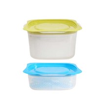 전자레인지 냉동밥보관용기 밀폐밥용기 10개, 04.찜기900ml_2개(6P)