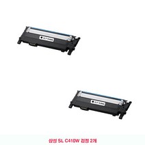 SL-C410W 삼성 검정2개(CLT-K406S) DDM 호환토너, 단일옵션