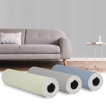 친환경단열벽지 2.5M 로제 접착방한 빈티지방수 붙이는패턴 보온, 친환경단열벽지 로제 챠콜 2.5M