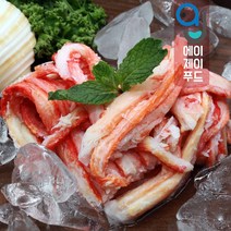 속초 붉은대게살 실중량 700g 600g 중 (홍게살 홍게다리살), 1팩, 다리살 실중량 600g