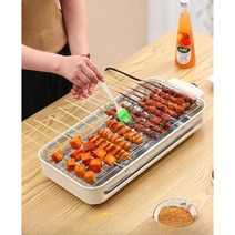 혼술 일본감성 1인용 야키토리 기계 양꼬치 캠핑 꼬치 구이, 그린단층전기오븐+5종세트