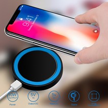 무선 충전기 충전 패드 Qi 충전기 수신기 실리콘 케이스 삼성 갤럭시 A01 A71 A51 Note10 Plus J3 J4 J6 J7 2018|휴대폰 충전기|, 1개, receiver for iPhone, Galaxy A50s