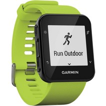 러닝 심박수 체크 Garmin 포러너 35 시계 - 국제 버전 - 미국 보증 블랙, 04 라임 라이트.