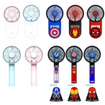 알파 타이푼 마블 미니 휴대용선풍기 핸디팬, 05.마블 피규어팬, 아이언맨