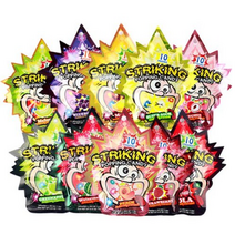 스트라이킹 팝핑캔디 8종묶음 레몬 사과 딸기 콜라 블러드오렌지 복숭아 블루베리 수박, 2세트