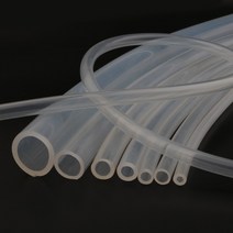유압호스 고압 1미터 식품 등급 실리콘 튜브 2 ~ 21mm 투명 호스 유연한 고무 내열성 식수 파이프, 01 100cm_04 2 x 6mm