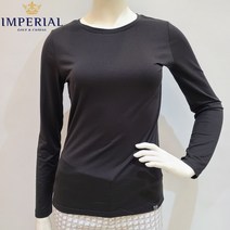 임페리얼 골프웨어 여성 20FW 신상품 초특가 부드러운 촉감 보온 골프 이너 라운드넥 티셔츠 (2color) PSA1402