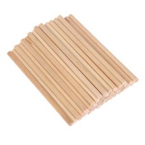 STK 라운드 나무 막대 나무 공예 나무 은못 막대 Unpainted 미완성 모델링 DIY 목재 예술 공예 목공 공급