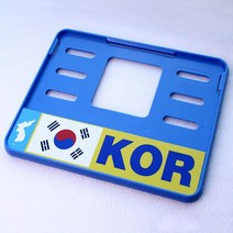 S-one 베스파 슈퍼커브 스쿠터 한국 KOR 오토바이 번호판가드, 블루