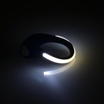 출차주의등 어깨경광등 경찰 태양광 차량용 야광 LED 신발 조명 클립 안전 경고등 야간 걷기 달리기 사이, 05 White