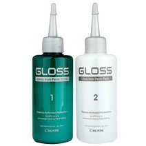 그리에이트 그로스 클리닉 아이롱펌펌 150ml-(1박스 10개입), 그로스 세팅 펌150ml(손상모-10개입)