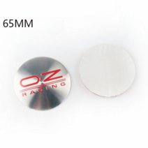 4pcs 56mm 60mm 65mm oz 레이싱 휠 캡 허브 스티커