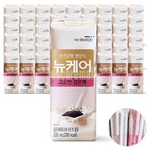 뉴케어 고소한 검은깨맛 캔 200ml X 60캔 환자영양식 식사대용 단백질, 60팩, 60팩(2box)/200ml