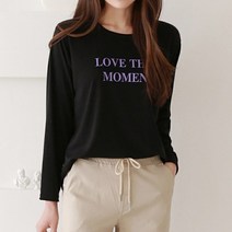 라임브릿지 모먼트 라운드 베이직 티셔츠