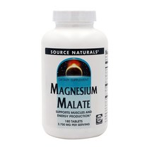 SOURCE NATURALS 소스내추럴 마그네슘 말레이트 1250mg 180정