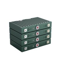 리튬 인산철 배터리 셀 배터리팩 리튬이온배터리 대용량 3.2v 100ah lifepo4 충전식 철 인산염 등급 태양 에너지 저장 시스템 용 12v 24v 36v 48v, 100ah 4pc