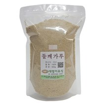 대명이유식 국산들깨가루 500g 탈피 거피 기피 분말, 1개