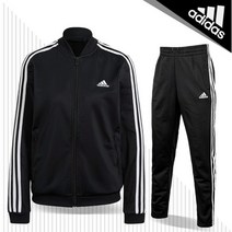 아디다스 우먼스 3S 트랙 수트 세트 GM5534 블랙_쿠