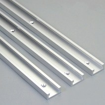 다용도 목공용 T 마이터 트랙 400mm 단품 썰매 제작 DIY
