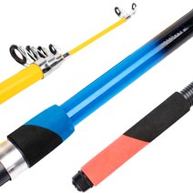 원투낚대 바다 입문자 초보자 원투 낚싯대 원투대 릴낚시대, 옐로우