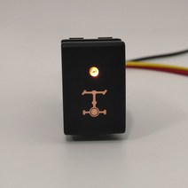 차량 호환 부품 교체용 자동차 LED 라이트 전면 안개등 스위치 후면 디프 푸시 버튼 액세서리 스즈키 짐니, 02 Rear diff lock