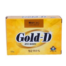 골드디비누 85g 세면비누 세안 세수 Gold-D 업소용 대용량 휴게소 사우나 공중화장실 목욕용품L017, 1PK(4EA)_개당 1.250원