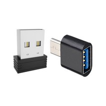 Mover USB C 어댑터 플러그 앤 플레이로 PC를 깨어 있게 유지 PC 데스크탑용 자동, 검은색, 18.5mmx14.5mmx6mm, PP