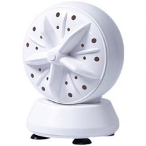 24W 트윈 터보 초음파 세탁기 강력한 미니 터빈 세척 모터 DIY 여행 세탁 속옷 양말 타월, automatic_EU