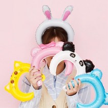 생일 이벤트 머리띠 풍선 어린이 홈파티 할로윈 벌룬, 남자쥐