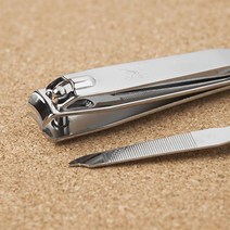 손톱깎이 발위생 심플한 스테인레스 연마줄 네일, 1개