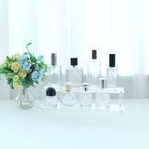 투명 아크릴 정리함 화장품 보관함 향수 진열대 2단 30, 1개(2단30)