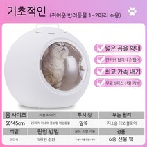 강아지드라이룸 애견 반려견 반려묘 드라이기 펫드라이룸 털말리기 자동건조, A