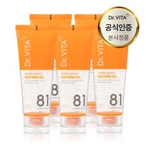 닥터비타 기미 잡티 주름개선 물광 한번에 케어 비타민C 캡슐 수딩젤 100ml, 5개