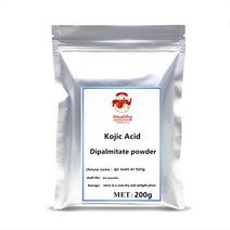 Hot Sale Kojic Acid Dipalmitate powder Pure Cosmetics 99% Kojic Acid Soap Skin Whitening Serum Extra, 200g, 하나