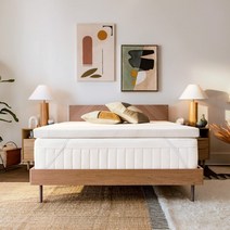 Tempur-Pedic 템퍼 슈프림 3인치 미디엄 매트리스 토퍼 화이트 킹, Full