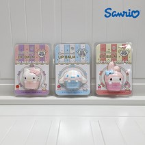 산리오 입술 영양 향기 보습 캐릭터 피규어 헬로키티 시나모롤 마이멜로디 립그로스 립케어 립밤