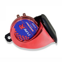 오토바이경적 스쿠터경적 전기오토바이경적 오토바이빵빵 스쿠터정비용품12V 300DB 자동차 차량 경적 달팽, 02 1 PC Red