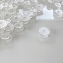 1000개 자비츠 투명 버튼 도매 대용량 신발 악세사리 만들기 꼬다리 단추 부자재 동대문