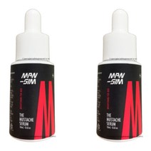 1+1 맨심 무스타치 세럼 수염세럼 면도자국제거 18ml