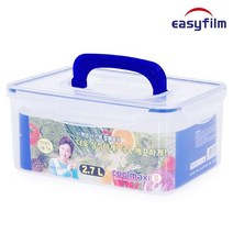 [K]쿨맥시2 직사각 32호 2.7L 핸들 투명 #15300EA, 다담꼬 본상품선택