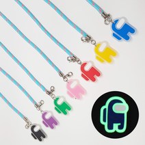 어몽어스 야광 마스크스트랩 야광 마스크줄 7종